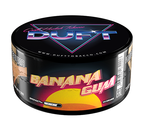 DUFT 80g - Banana Gum