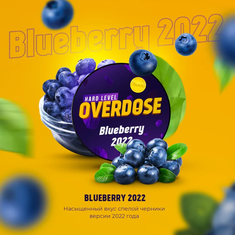 OVERDOSE 200G - Blueberry 2022
