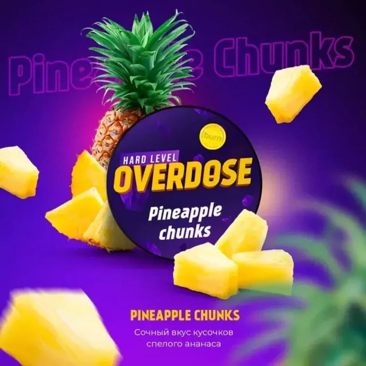 OVERDOSE 100G - Pineapple Chunks