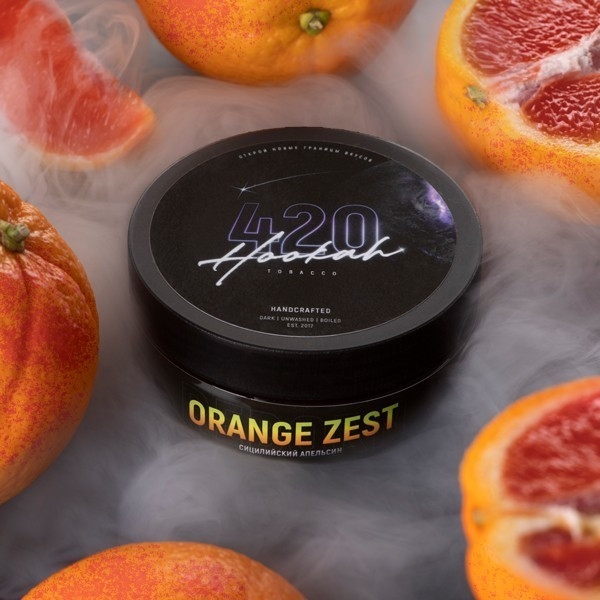 4:20 tobacco 100g - Orange Zest