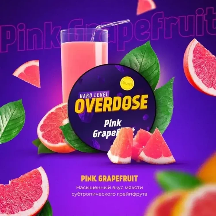 OVERDOSE 100G - Pink Grapefruit