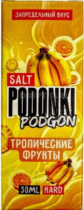 PODONKI PODGON 30ML - Тропические фрукты 2%