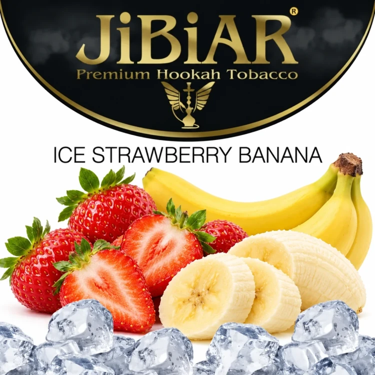 JIBIAR 100 g - Ice strawberry banana